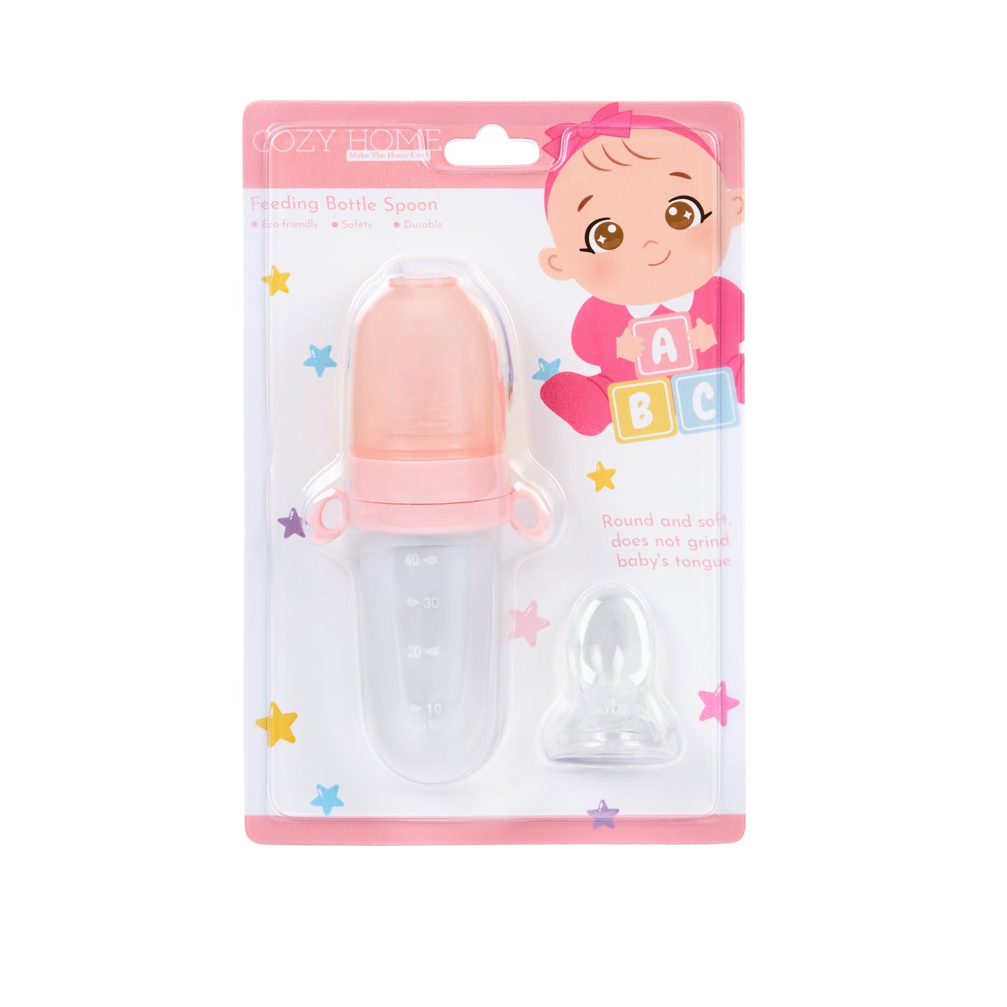 Cozy Home Feeding Bottle Spoon(Pink)