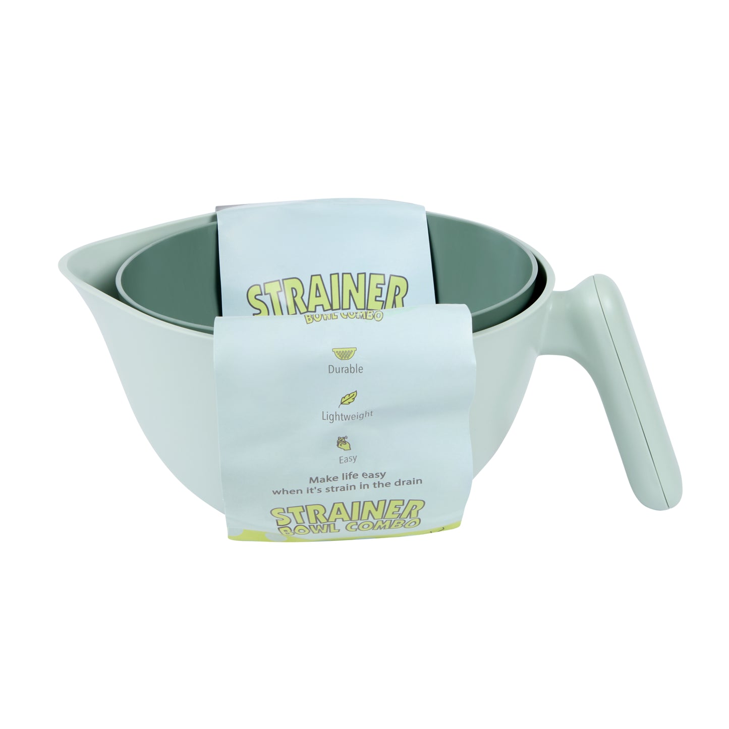 Cozy Home Strainer Bowl (Gray)