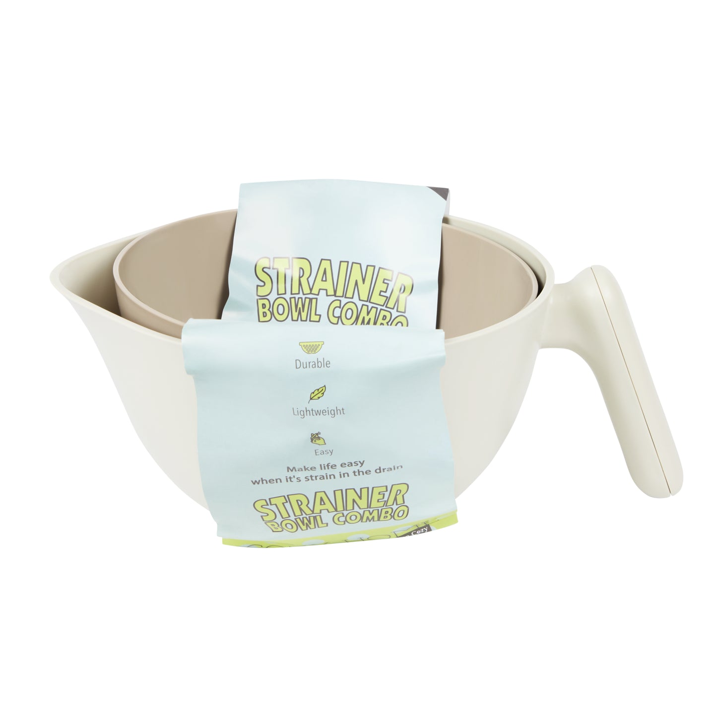 Cozy Home Strainer Bowl (Gray)