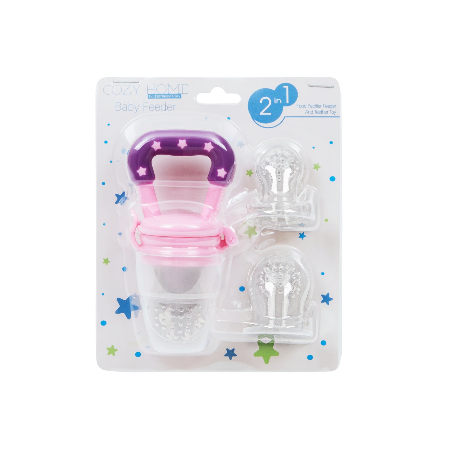 Cozy Home Baby Feeder Blue 4 pcs per case (Pink)