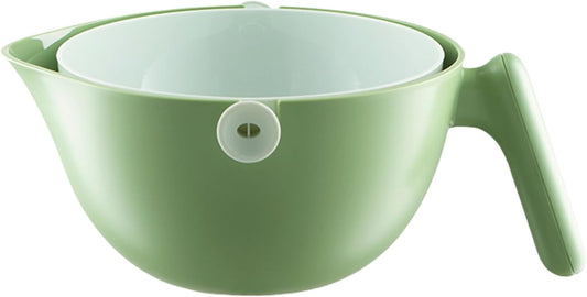 Cozy Home Strainer Bowl (Green)