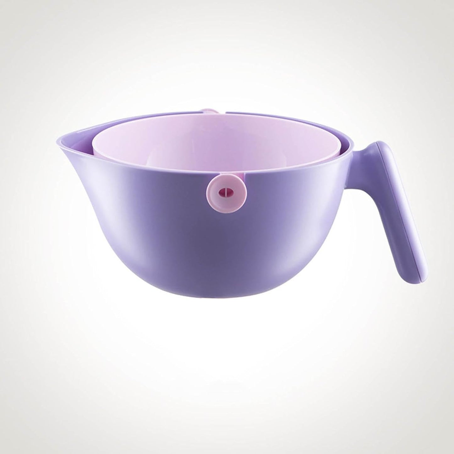 Cozy Home Strainer Bowl (Purple)