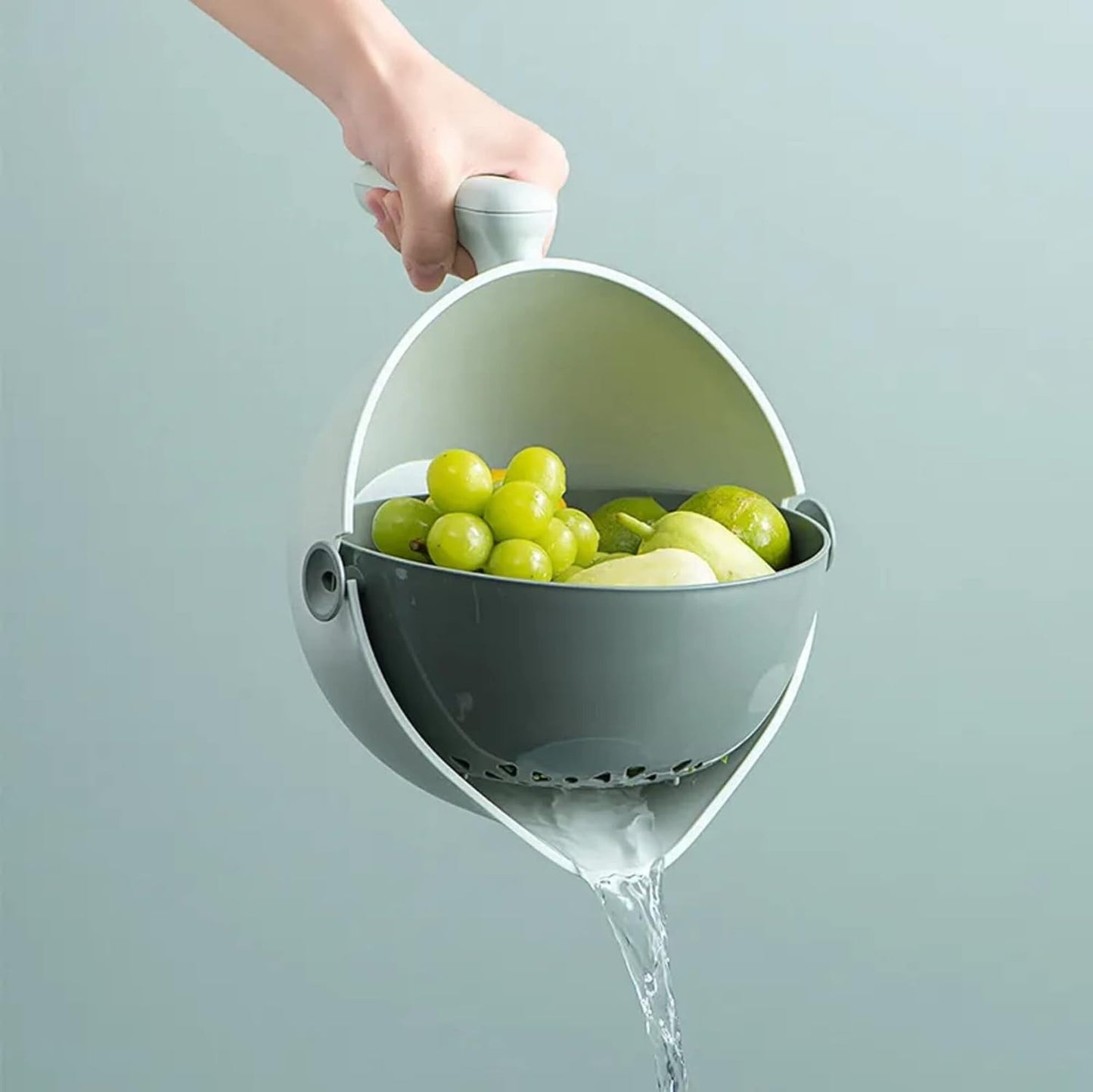 Cozy Home Strainer Bowl (Gray)