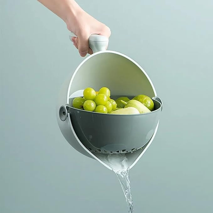 Cozy Home Strainer Bowl (Gray)
